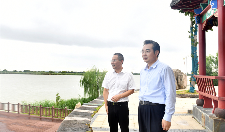 市領(lǐng)導(dǎo)調(diào)研生態(tài)環(huán)境保護(hù)督察問題整改情況